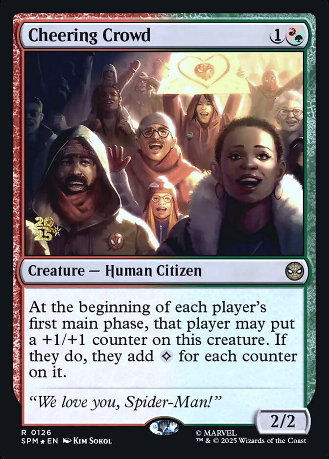 Cheering Crowd — Marvel's Spider-Man Promos 126s/68