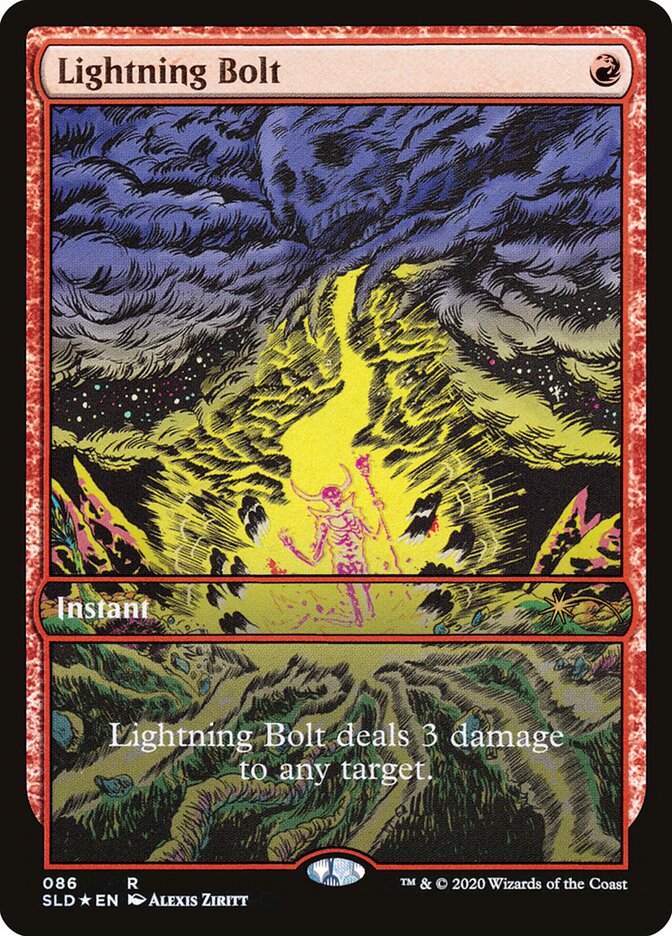 Lightning Bolt — Secret Lair Drop 86/2754