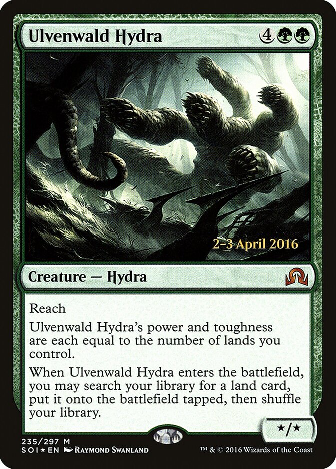 Ulvenwald Hydra — Shadows over Innistrad Promos 235s/89