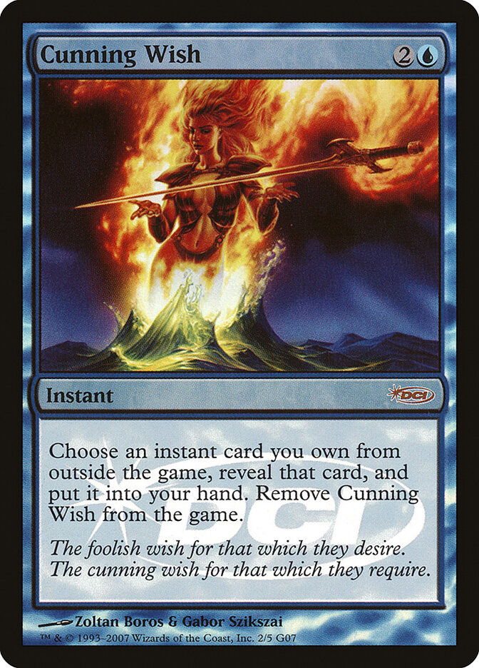 Cunning Wish — Judge Gift Cards 2007 2/5