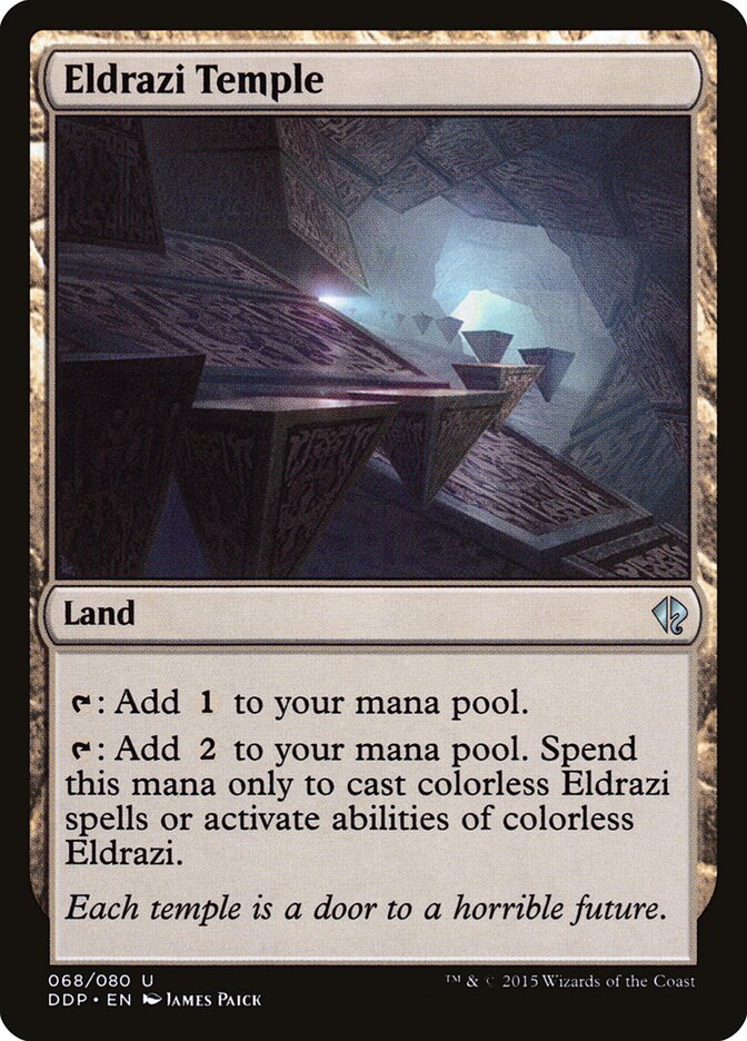 Eldrazi Temple — Duel Decks: Zendikar vs. Eldrazi 68/80