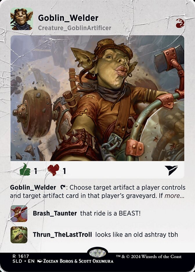 Goblin Welder — Secret Lair Drop 1617/2754