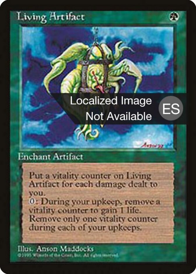 Living Artifact — Fourth Edition Foreign Black Border 259/378