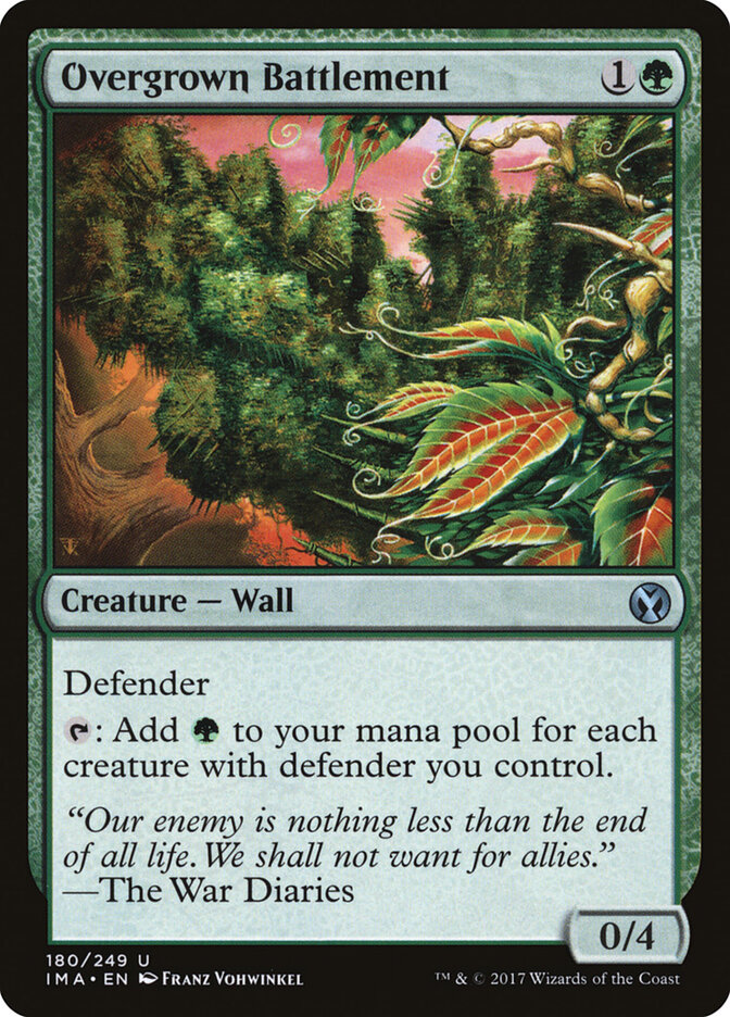 Overgrown Battlement — Iconic Masters 180/249