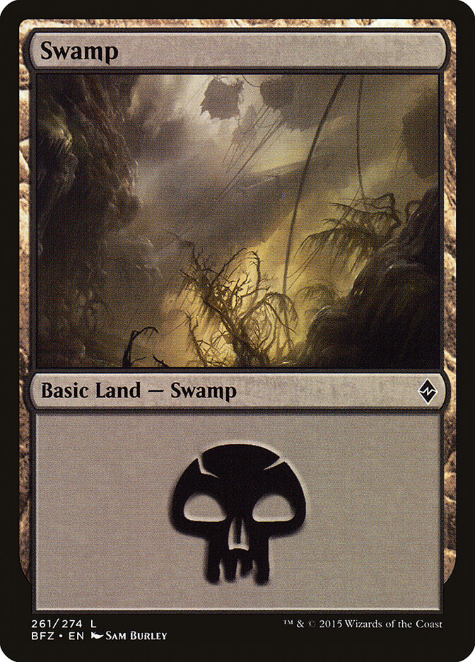 Swamp — Battle for Zendikar 261a/299