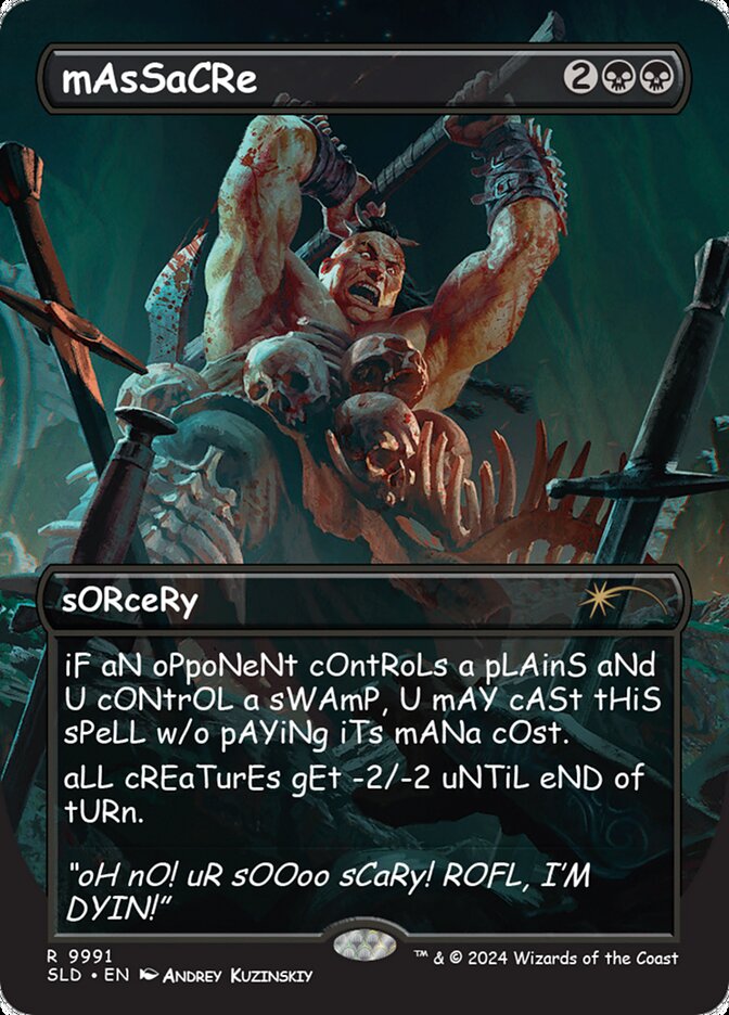 Massacre — Secret Lair Drop 9991/2754