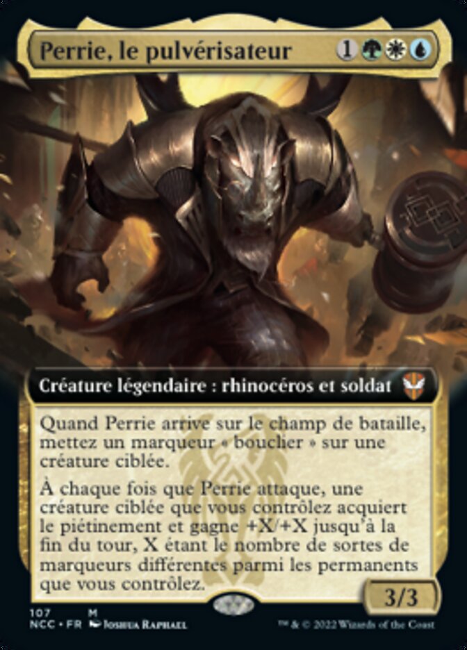 Perrie, le pulvérisateur — New Capenna Commander 107/447