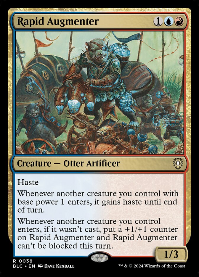 Amplificateur rapide — Bloomburrow Commander 38/356