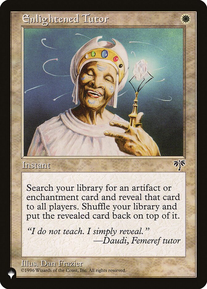 Enlightened Tutor — The List MIR-14/5581