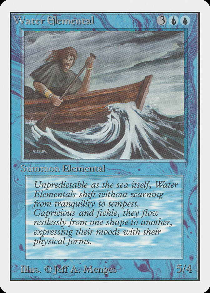 Water Elemental — Unlimited Edition 92/302