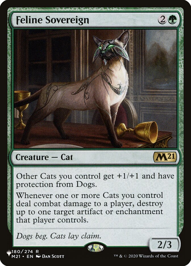 Feline Sovereign — The List M21-180/5581
