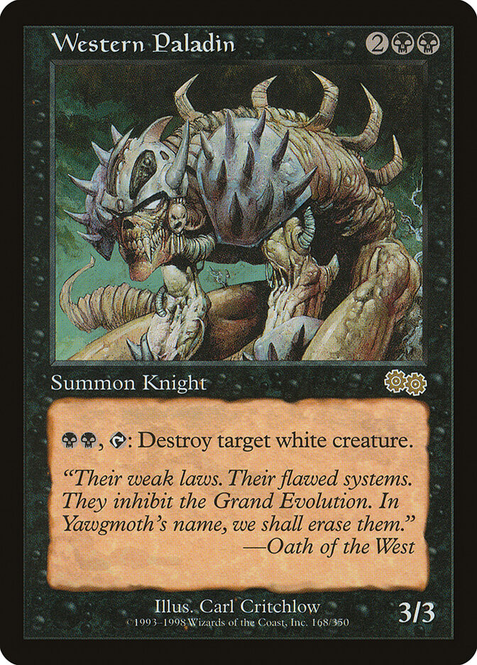 Western Paladin — Urza's Saga 168/357