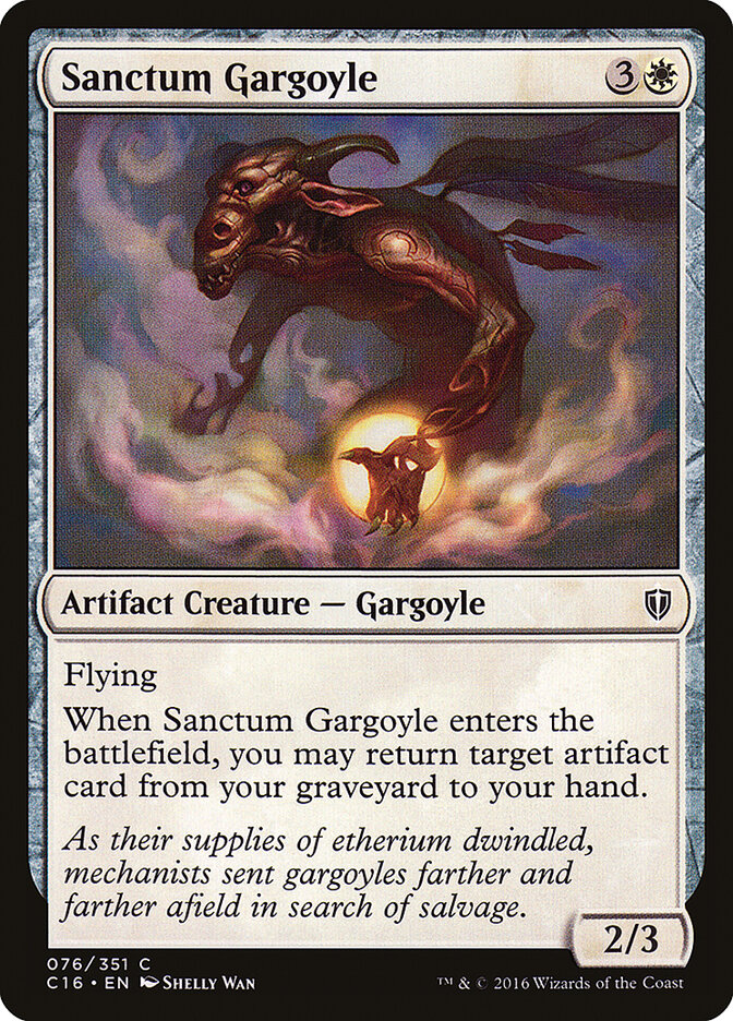 Sanctum Gargoyle — Commander 2016 76/351
