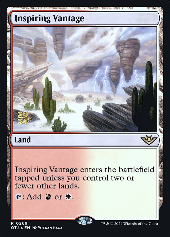 Inspiring Vantage — Outlaws of Thunder Junction Promos 269s/160