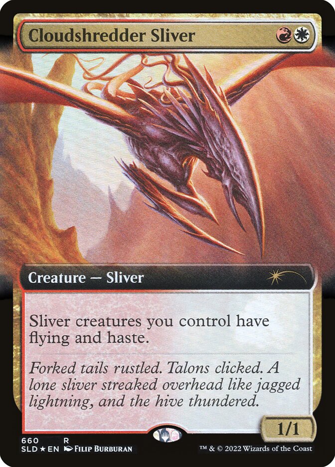 Cloudshredder Sliver — Secret Lair Drop 660/2754