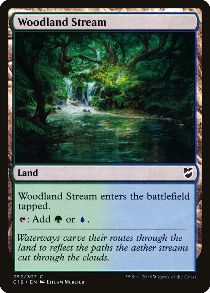 Woodland Stream — Commander 2018 292/307