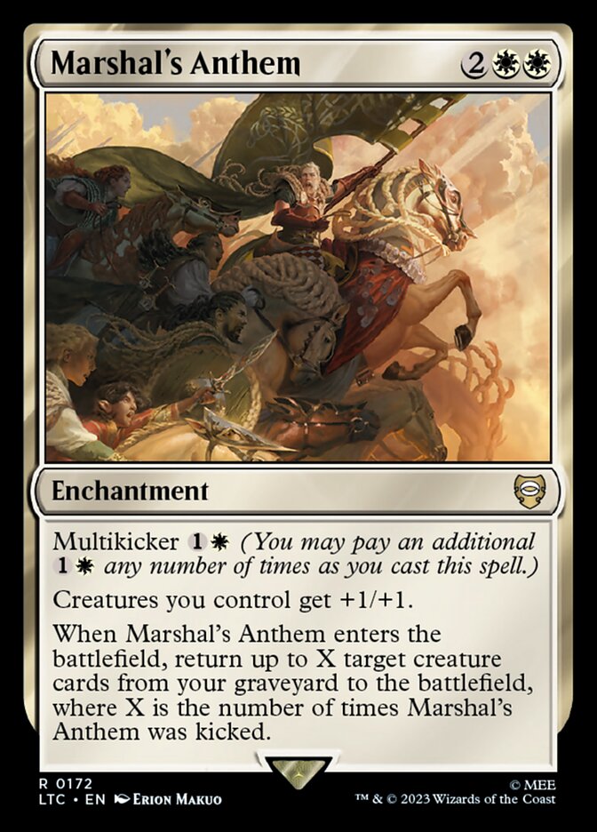 Marshal's Anthem — Tales of Middle-earth Commander 172/591