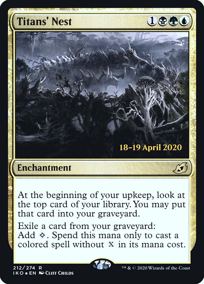 Titans' Nest — Ikoria: Lair of Behemoths Promos 212s/137