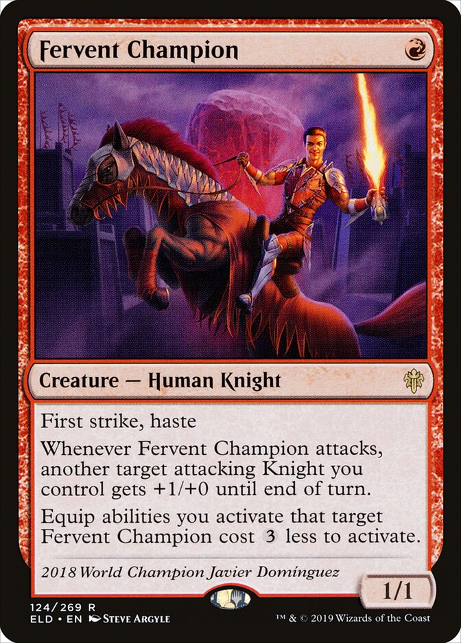 Fervent Champion — Throne of Eldraine 124/398