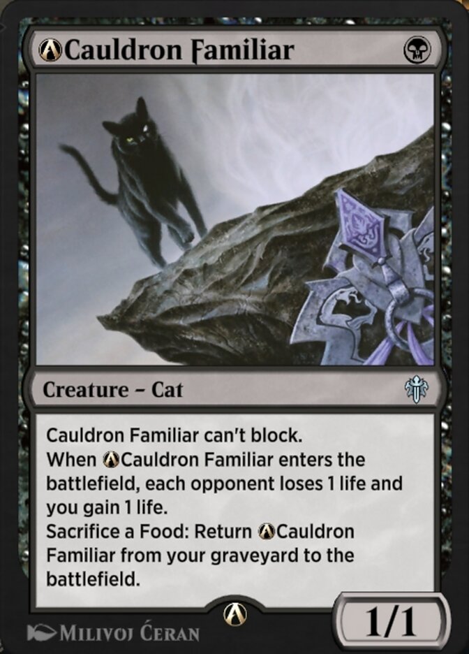 A-Cauldron Familiar — Throne of Eldraine A-81/398