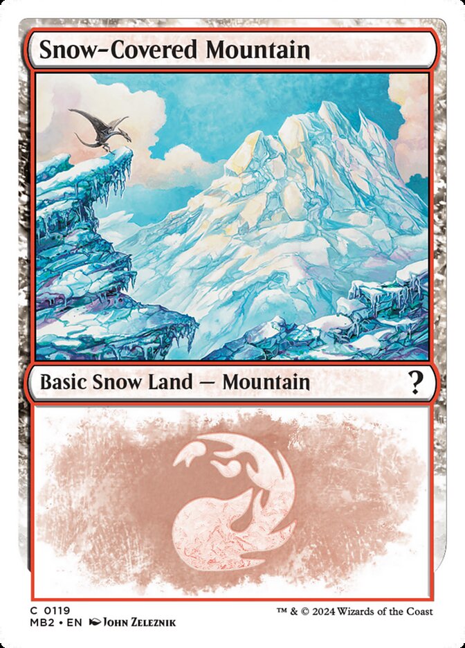 Snow-Covered Mountain — Mystery Booster 2 119/385
