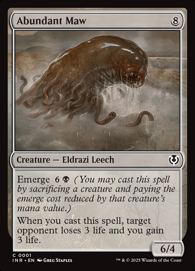 Abundant Maw — Innistrad Remastered 1/495