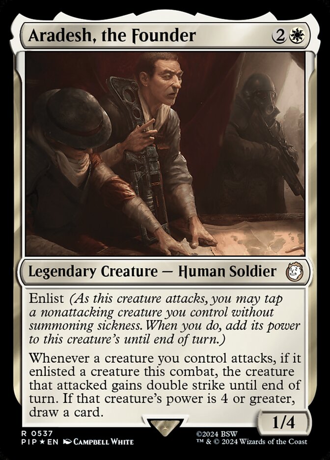 Aradesh, the Founder — Fallout 537/1068