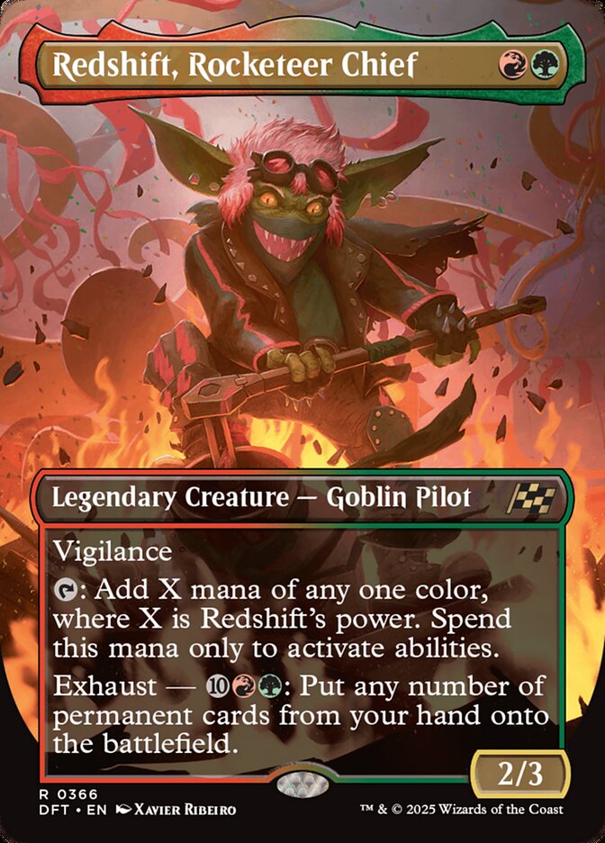 Redshift, Rocketeer Chief — Aetherdrift 366/553