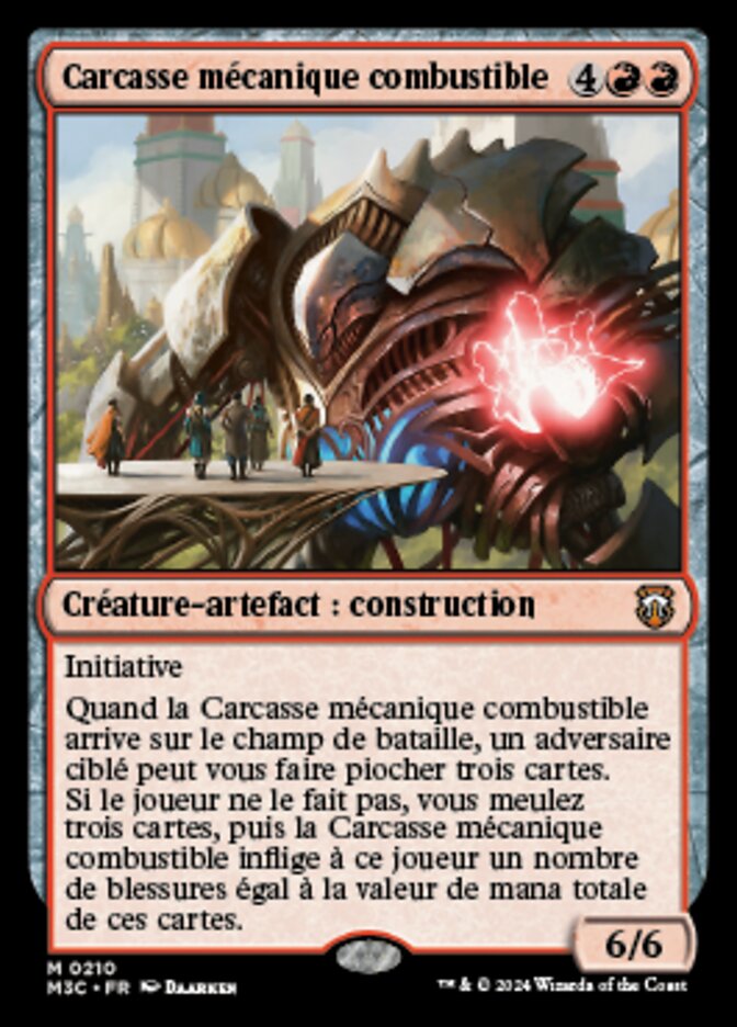 Carcasse mécanique combustible — Modern Horizons 3 Commander 210/398