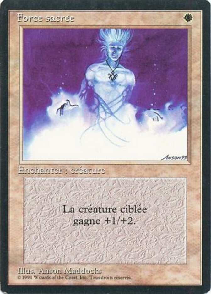 Holy Strength — Foreign Black Border 24/307