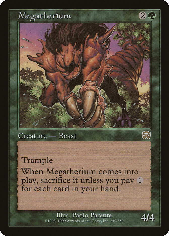 Megatherium — Mercadian Masques 259/350