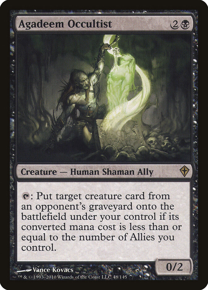 Agadeem Occultist — Worldwake 48/145