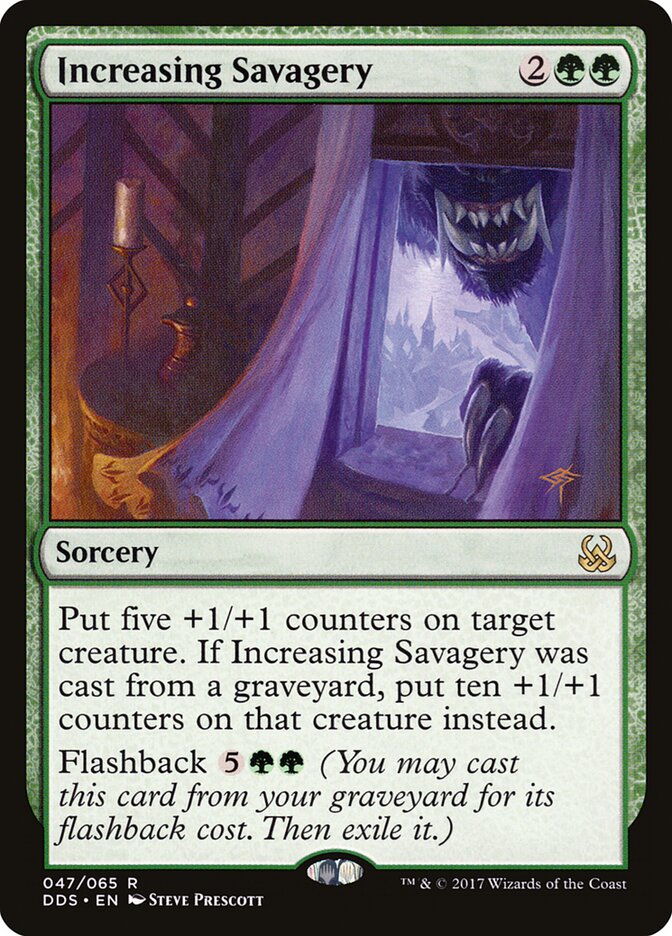 Increasing Savagery — Duel Decks: Mind vs. Might 47/65