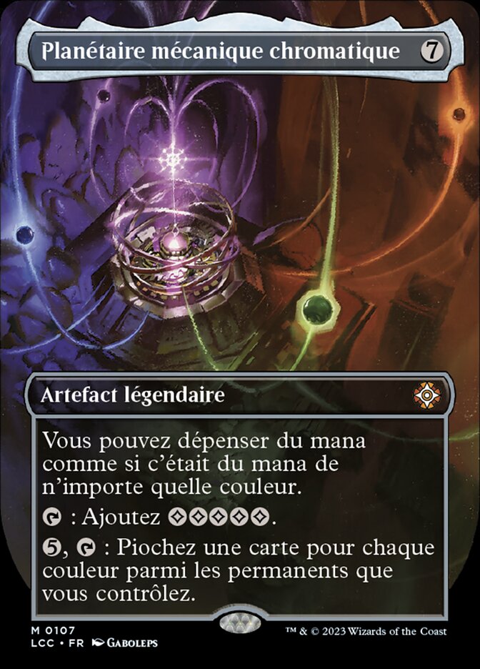 Planétaire mécanique chromatique — The Lost Caverns of Ixalan Commander 107/370