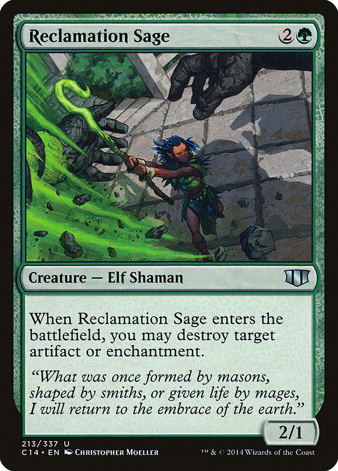 Reclamation Sage — Commander 2014 213/337