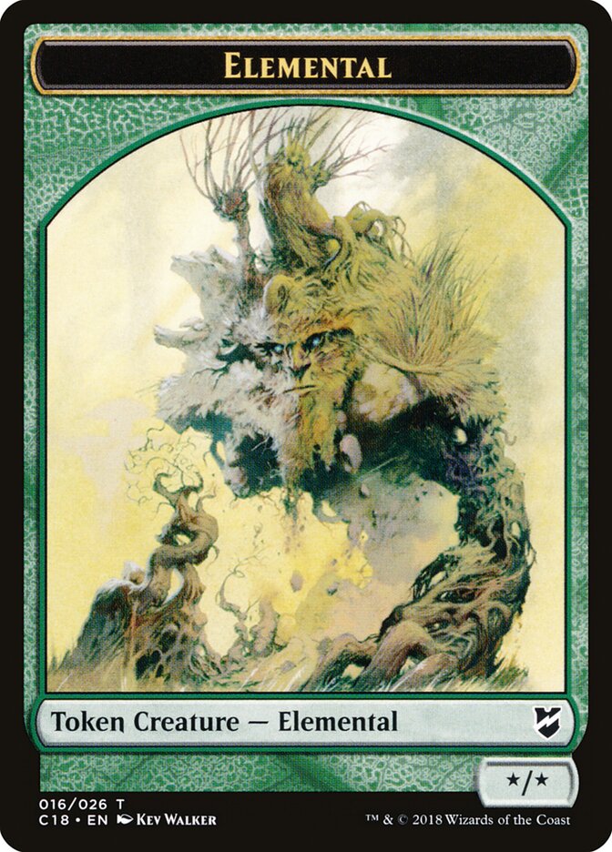 Elemental — Commander 2018 Tokens 16/26