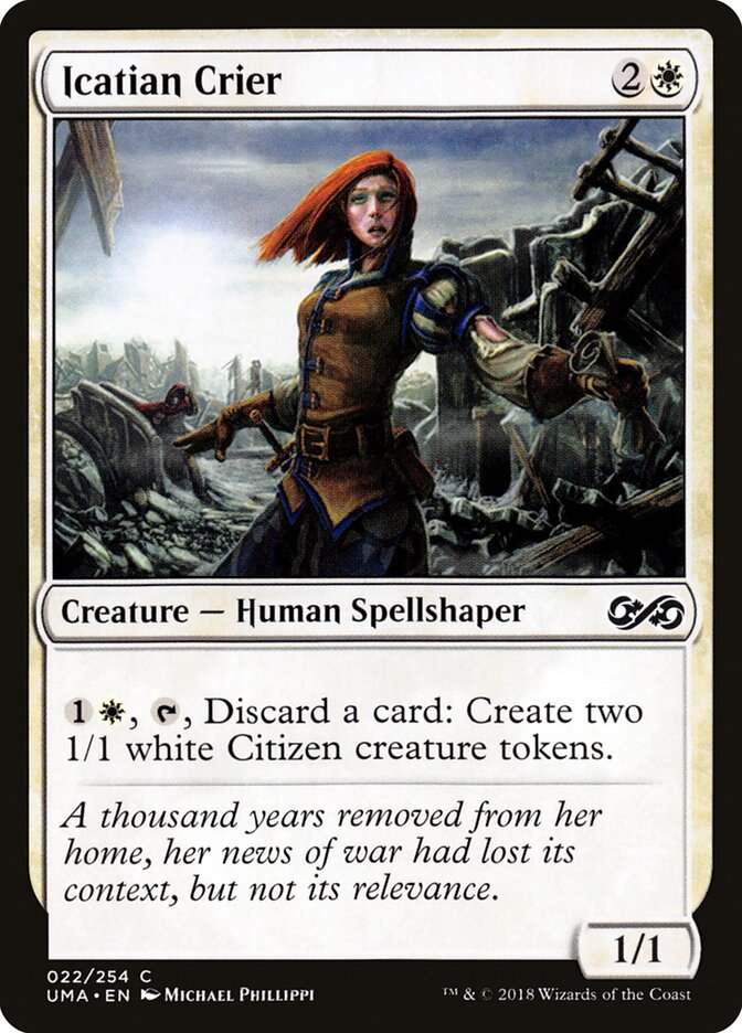 Icatian Crier — Ultimate Masters 22/254