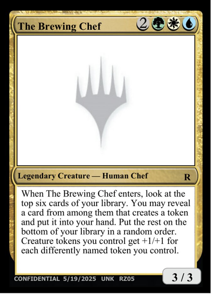 The Brewing Chef — Unknown Event RZ05/512