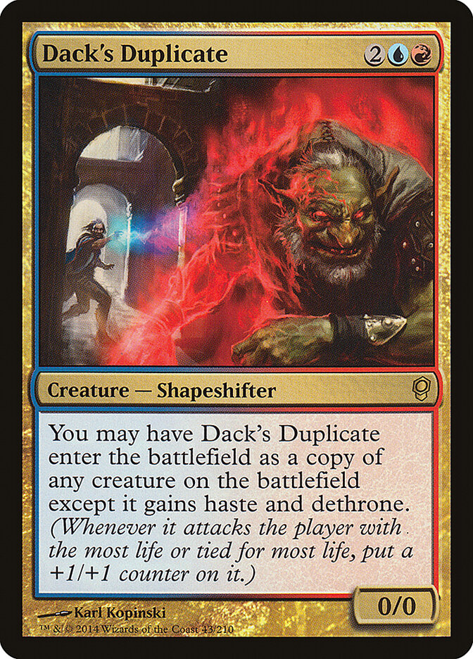 Dack's Duplicate — Conspiracy 43/210