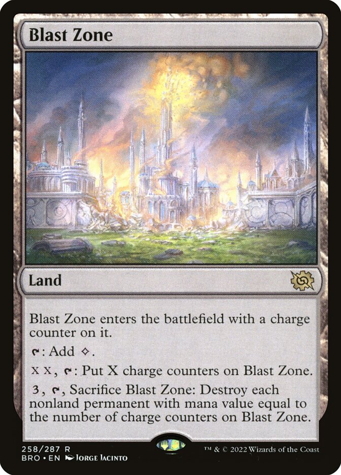 Blast Zone — The Brothers' War 258/399