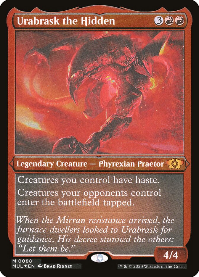 Urabrask the Hidden — Multiverse Legends 88/261