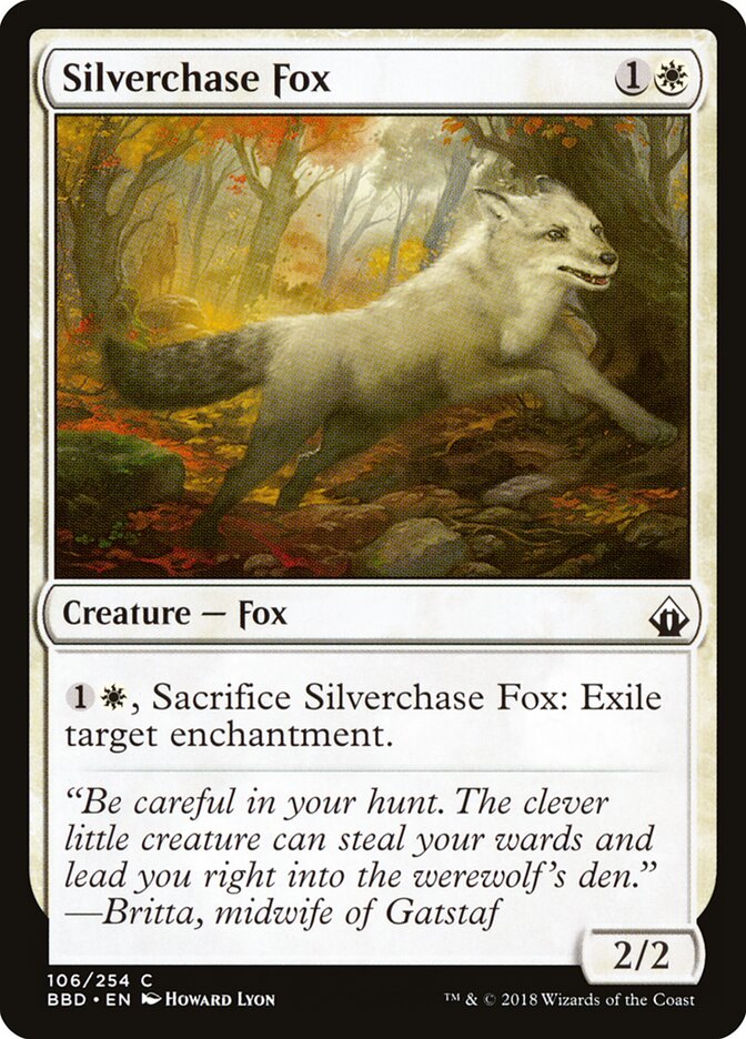 Silverchase Fox — Battlebond 106/256