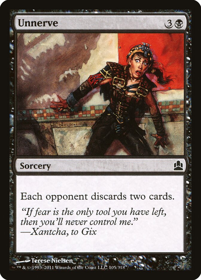Trouble intense — Commander 2011 105/318