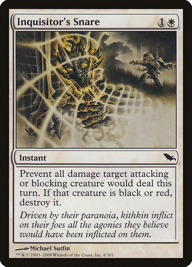 Inquisitor's Snare — Shadowmoor 8/302