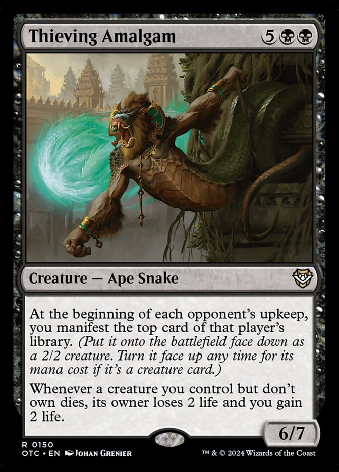 Thieving Amalgam — Outlaws of Thunder Junction Commander 150/342