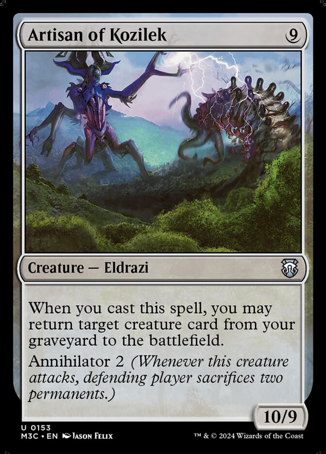 Artisan of Kozilek — Modern Horizons 3 Commander 153/398