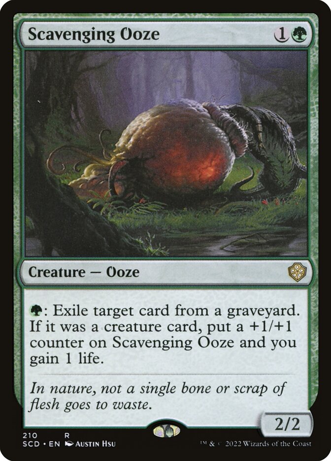 Scavenging Ooze — Starter Commander Decks 210/352