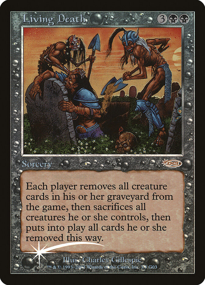 Living Death — Judge Gift Cards 2003 3/3