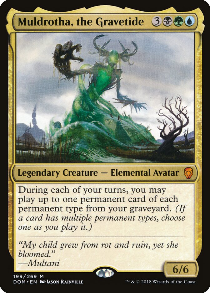 Muldrotha, the Gravetide — Dominaria 199/280