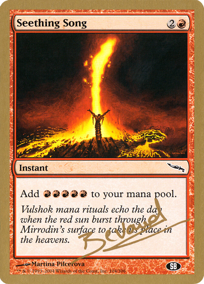 Seething Song — World Championship Decks 2004 mb104sb/103
